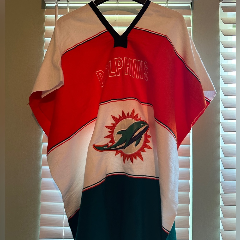 NFL Miami Dolphins Poncho